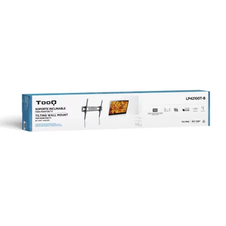 Kontrolsat - Suporte de Parede TooQ - P/ Ecrãs - 60" / 100" - Preto - LP42100T-B