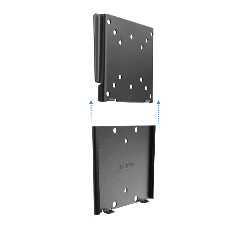 Kontrolsat - TooQ Wall Mount - For Screens - 13" / 27" - Black - LP1023F-B