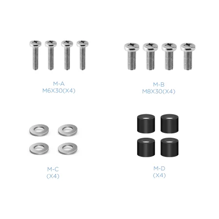 Kontrolsat - Soporte de pared fijo tooq lp4155f-b para