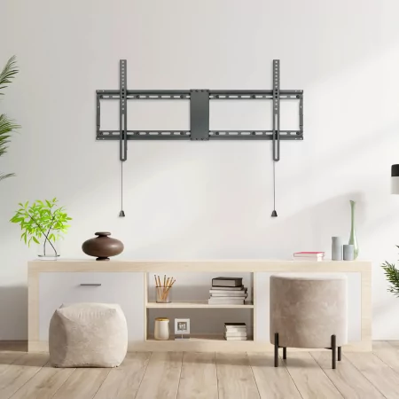 Kontrolsat - TooQ Wall Mount - for Screens - 43" / 90" - Black - LP4390F-B
