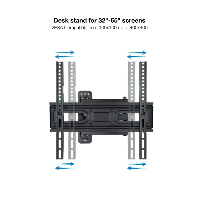 Kontrolsat - TooQ Wall Mount - For Screens - 32" / 55" - Black - LP7843TN-B