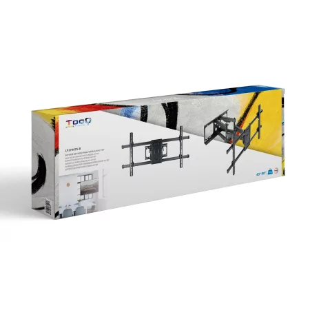 Kontrolsat - TooQ Wall Mount - For Screen - 43" / 90" - Black - LP3790TN-B