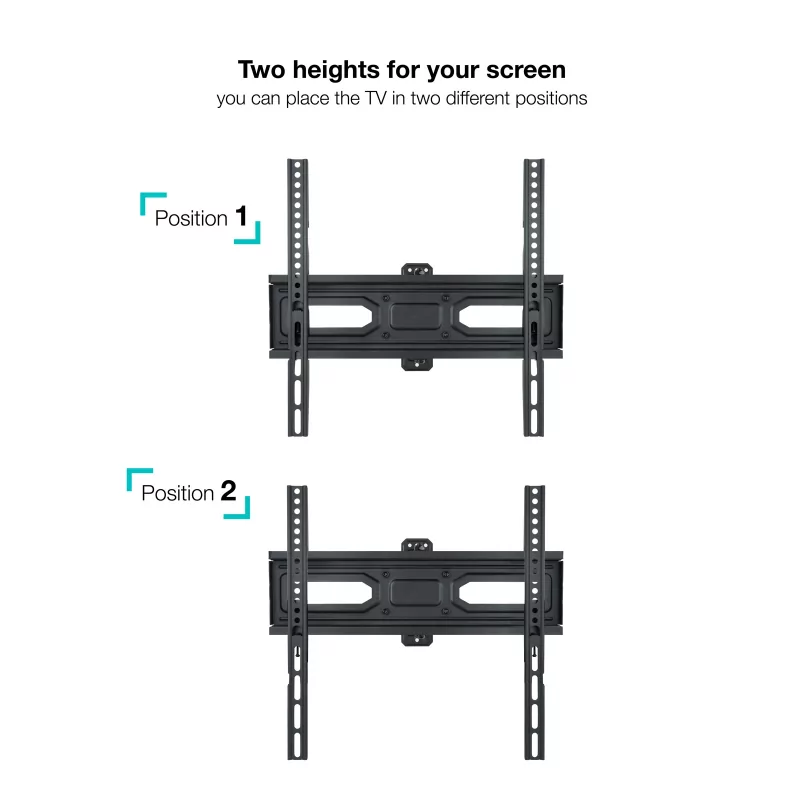 Kontrolsat - TooQ Wall Mount - For Screens - 32" / 55" - Black - LP7843TN-B