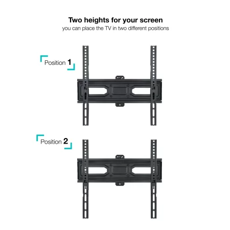 Kontrolsat - TooQ Wall Mount - For Screens - 32" / 55" - Black - LP7843TN-B