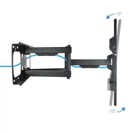Kontrolsat - TooQ Wall Mount - For Screen - 43" / 90" - Black - LP3790TN-B