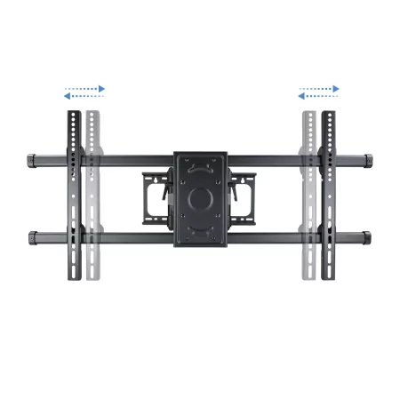 Kontrolsat - TooQ Wall Mount - For Screen - 43" / 90" - Black - LP3790TN-B