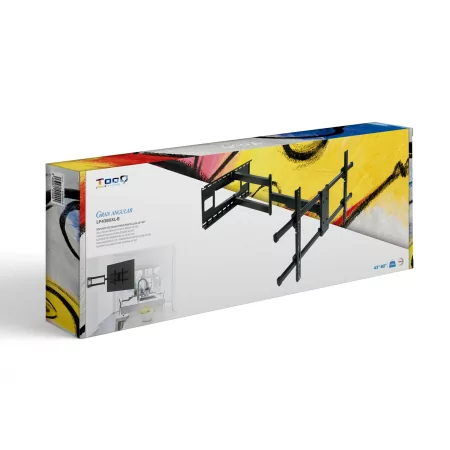 Kontrolsat - TooQ Wall Mount - For Screens - 43" / 80" - Black - LP4380XL-B