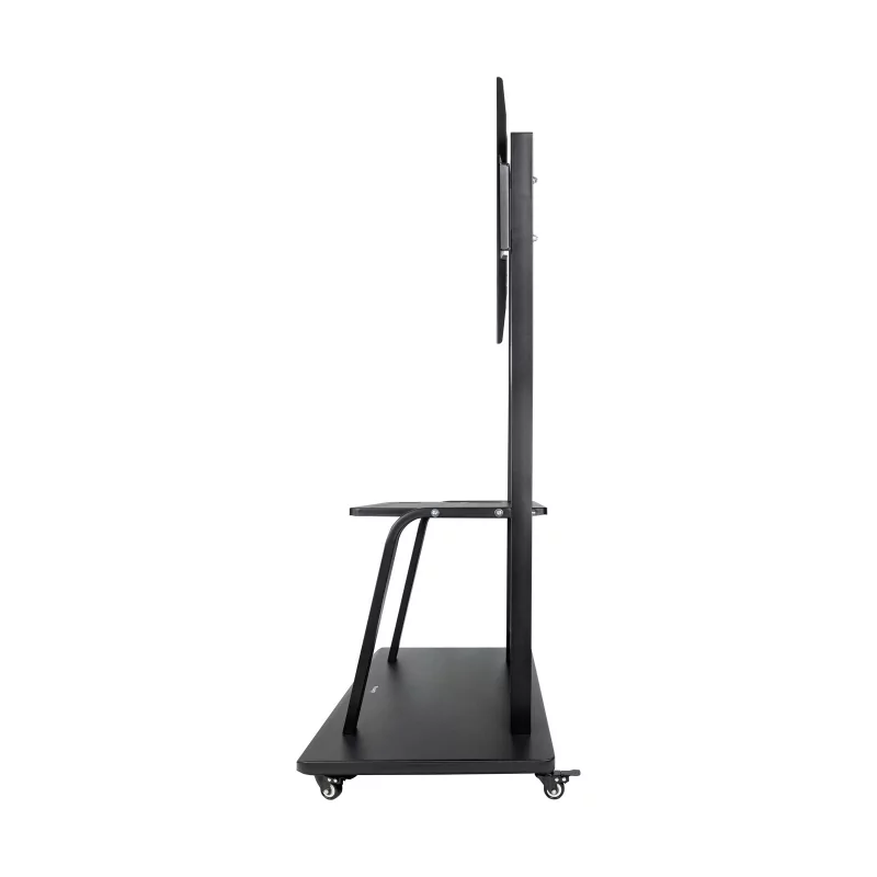 Kontrolsat - TooQ Floor Stand - W/ Wheels - For Screens - 37" / 50" - Black - FS20101M-B