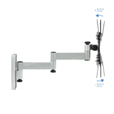 Kontrolsat - Suporte de Parede TooQ - P/ Ecrãs - 13" / 42" - Preto - LP3142TN-S