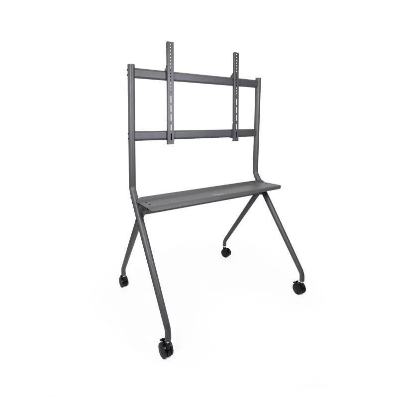 Kontrolsat - Soporte de suelo TooQ - Con ruedas - Para pantallas - 50" / 86" - Gris - FS20205M-B Kontrolsat - Soporte de suelo TooQ - Con ruedas - Para pantallas - 50" / 86" - Gris - FS20205M-B
