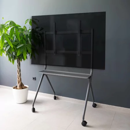 Kontrolsat - TooQ Floor Stand - With Wheels - For Screens - 50" / 86" - Grey - FS20205M-B
