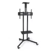 TooQ Floor Stand - W/ Wheels - For Screens - 37" / 70" - Black - FS1470M-B
