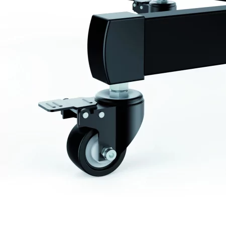 Kontrolsat - TooQ Floor Stand - W/ Wheels - For Screens - 37" / 70" - Black - FS1470M-B