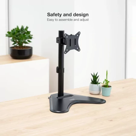 Kontrolsat - TooQ Table Stand - For Screen - 17" / 32" - Black - DB1701TN-B