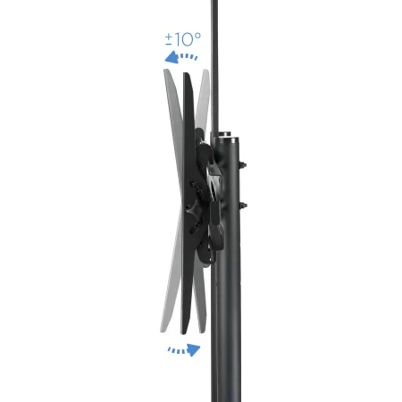 Kontrolsat - Suporte de Chão TooQ - C/ Rodas - P/ Ecrãs - 37" / 70" - Preto - FS1470M-B