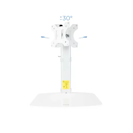 Kontrolsat - TooQ Table Stand - For Screens - 17" - 27" - White - DB1127TN-W Kontrolsat - TooQ Table Stand - For Screens - 17" - 27" - White - DB1127TN-W