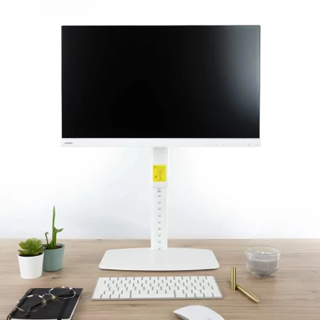 Kontrolsat - TooQ Table Stand - For Screens - 17" - 27" - White - DB1127TN-W Kontrolsat - TooQ Table Stand - For Screens - 17" - 27" - White - DB1127TN-W