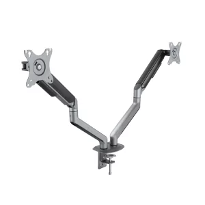 Kontrolsat - Suporte de Mesa TooQ - P/ 2 Ecrãs - 17" / 32" - DB4132TNR-G