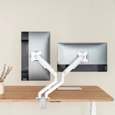 Kontrolsat - TooQ Table Stand - For 2 Screens - 17" / 32" - DB4132TNR-W