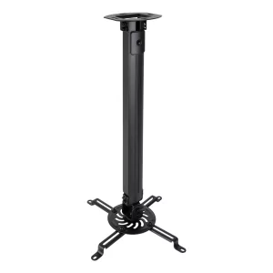 Kontrolsat - TooQ Ceiling Bracket - For Projectors - Black - PJ3030TN-B
