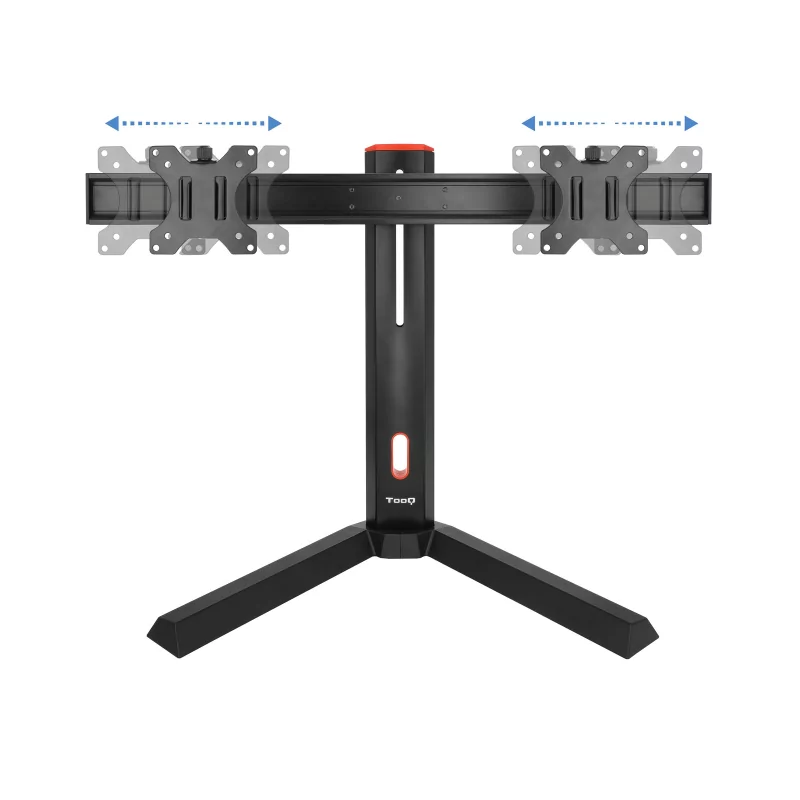 Kontrolsat - Suporte de Mesa TooQ - P/ 2 Ecrãs - 17" / 27" - DB1402TN-B