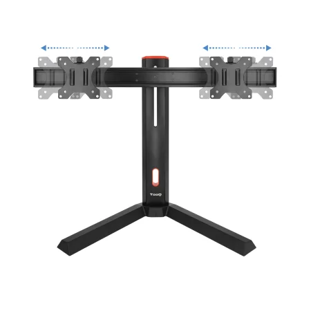 Kontrolsat - TooQ Table Stand - For 2 Screens - 17" / 27" - DB1402TN-B Kontrolsat - TooQ Table Stand - For 2 Screens - 17" / 27" - DB1402TN-B