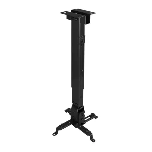 Kontrolsat - TooQ Ceiling Bracket - For Projectors - Black - PJ2012T-B