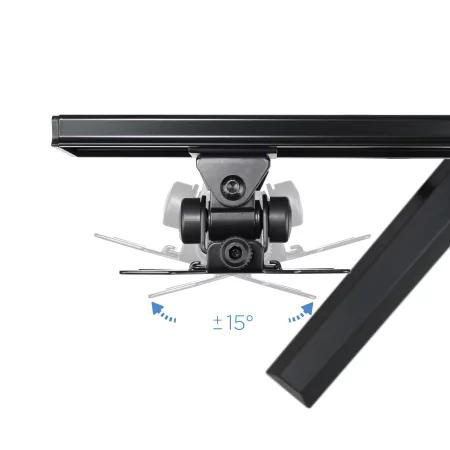 Kontrolsat - Suporte de Mesa TooQ - P/ 2 Ecrãs - 17" / 27" - DB1402TN-B