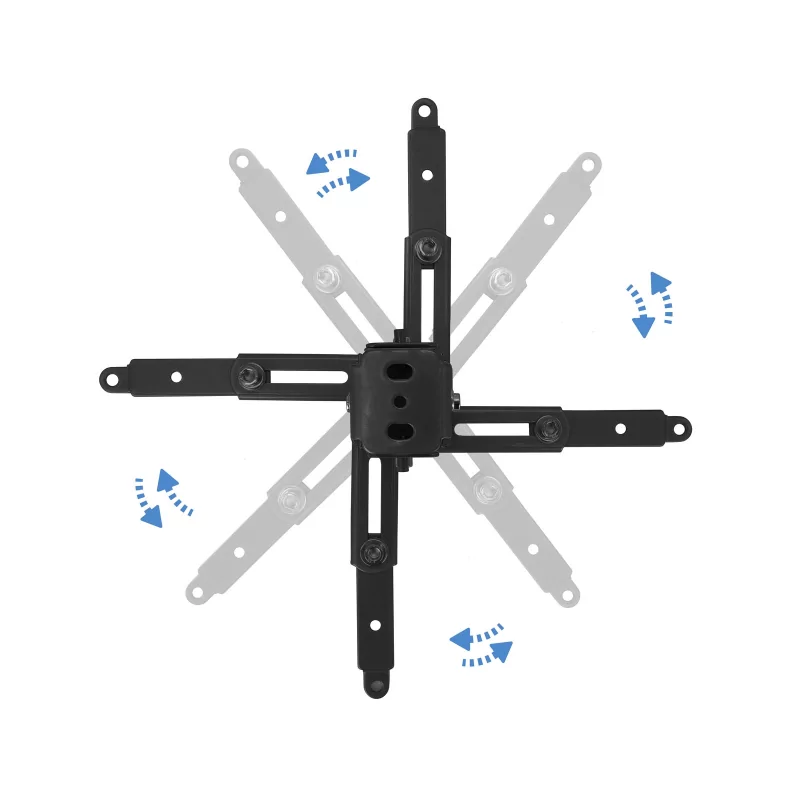 Kontrolsat - Suporte de Teto TooQ - P/ Projetores - Preto - PJ2012T-B