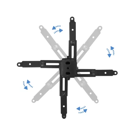 Kontrolsat - TooQ Ceiling Bracket - For Projectors - Black - PJ2012T-B
