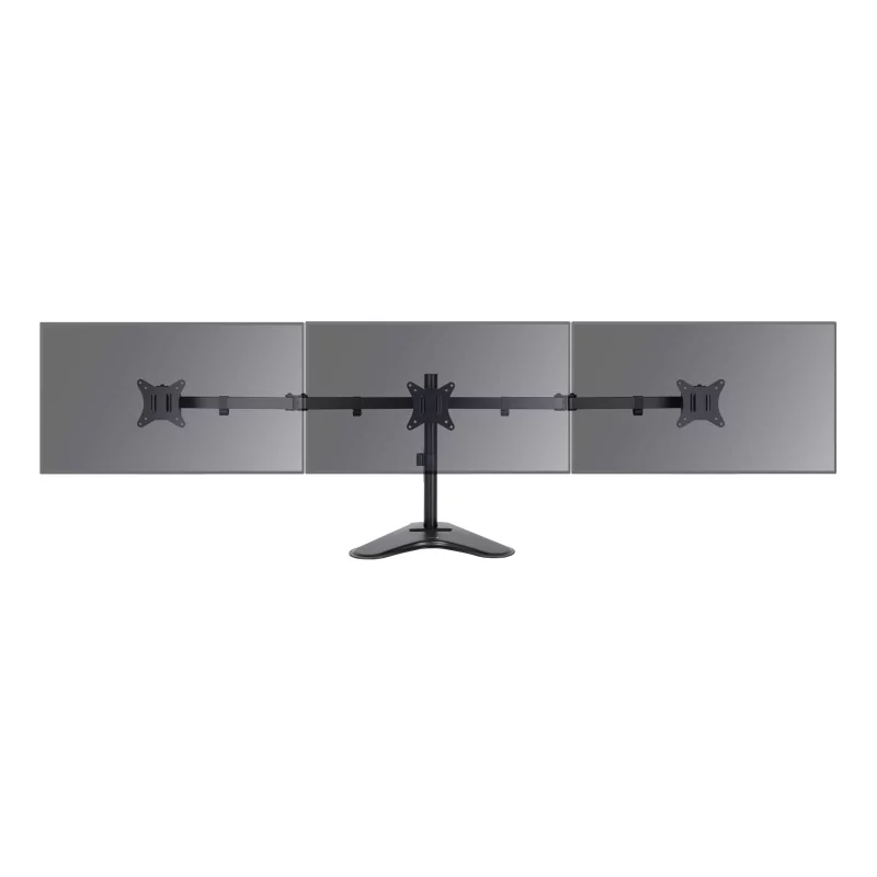 Kontrolsat - TooQ Table Stand - For Screens - 17" / 27" - Black - DB1704TN-B