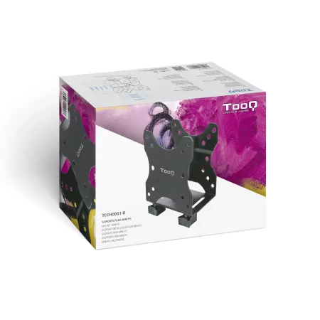 Kontrolsat - TooQ Support - For Mini PC - Black - TCCH0001-B