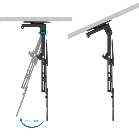 Kontrolsat - TooQ Ceiling Mount - For Screens - 23" / 55" - Black - LPCE1123TSLI-B