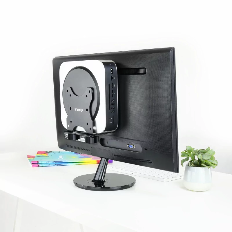 Kontrolsat - Suporte TooQ - P/ Mini PC - Preto - TCCH0001-B