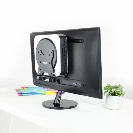 Kontrolsat - TooQ Support - For Mini PC - Black - TCCH0001-B