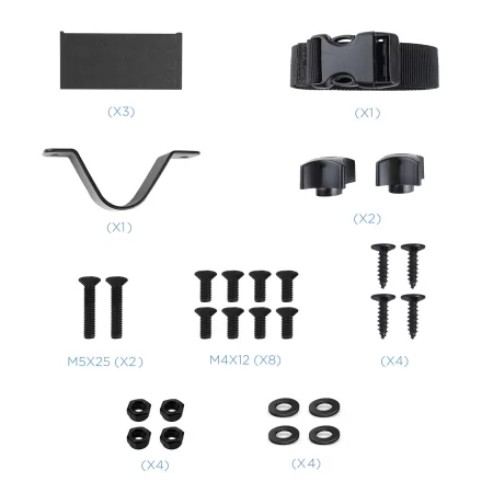 Kontrolsat - TooQ Support - For Mini PC - Black - TCCH0001-B