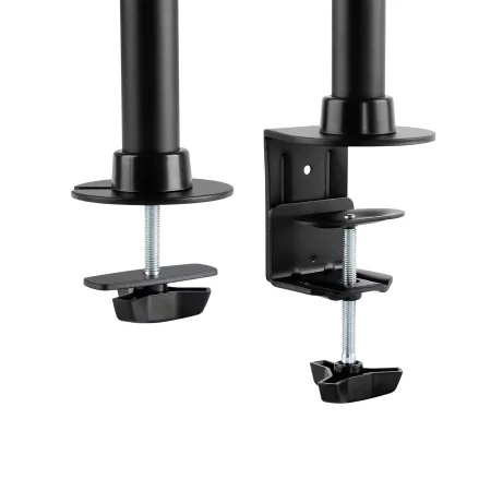 Kontrolsat - TooQ Hinged Table Stand - 3 Screens - Black - DB1327TN-B
