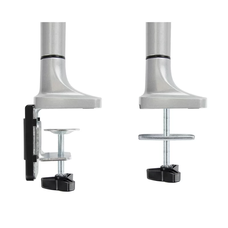 Kontrolsat - TooQ Hinged Table Stand - 2 Screens - 13" / 32" - Silver - DB3132TNR-S