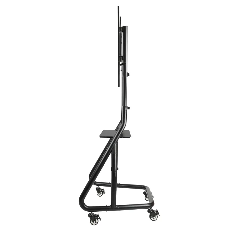 Kontrolsat - TooQ Mobile Floor Stand - 1 Screen - 60" / 105" - With Shelf - Black - FS20200M-B