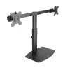 Kontrolsat - Suporte de Mesa Articulado TooQ - 2 Ecrãs - 17" / 27" - Preto - DB1727TN-B