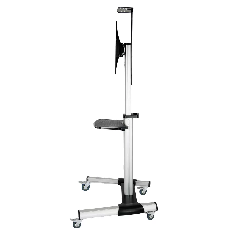 Soporte de suelo Kontrolsat TooQ - 1 pantalla - 37" / 70" - Inclinable / giratorio - FS1870M-B