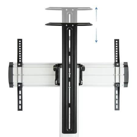 Soporte de suelo Kontrolsat TooQ - 1 pantalla - 37" / 70" - Inclinable / giratorio - FS1870M-B