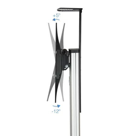 Kontrolsat - TooQ Floor Stand - 1 Screen - 37" / 70" - Tiltable / Swivel - FS1870M-B