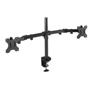 Kontrolsat - TooQ Desk Stand - 2 Screens - 13" / 32" - Black - DB1232TN-B