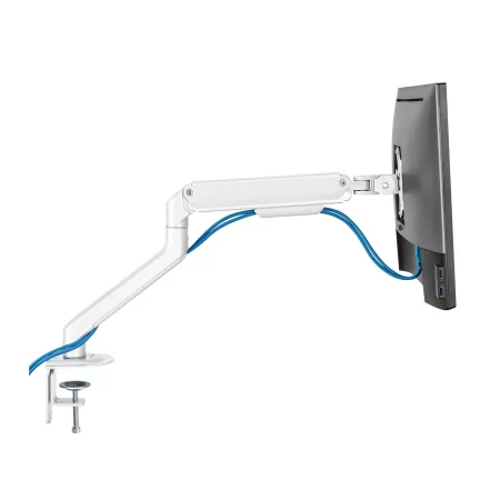 Kontrolsat - TooQ Table Stand - 1 Screen - 17" / 32" - White - DB4032TNR-W