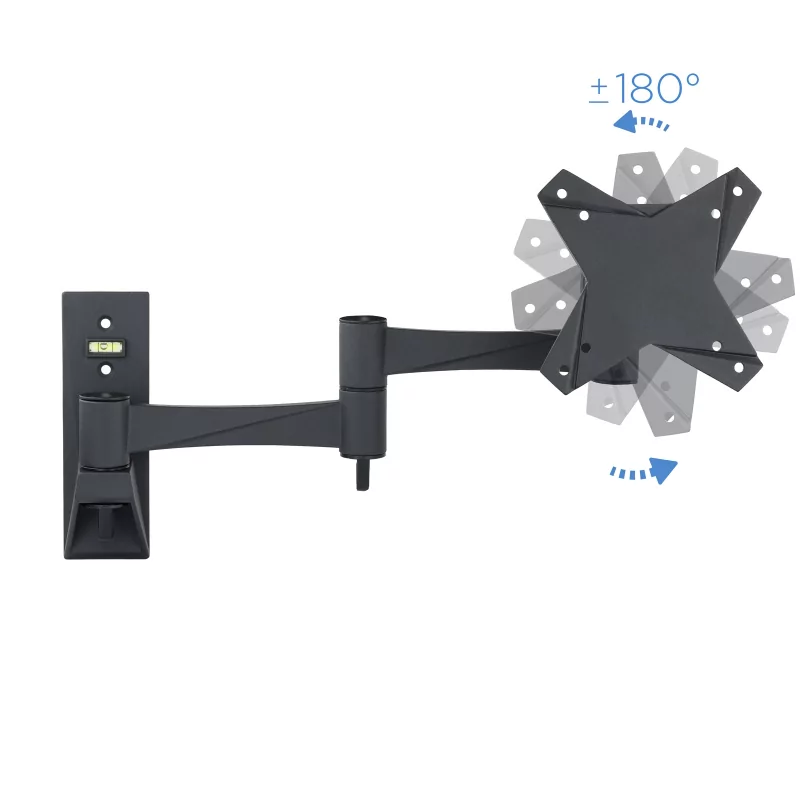Kontrolsat - Suporte de Parede Articulado TooQ - 1 Ecrã - 13" / 27" - Preto - LP2323TN-B