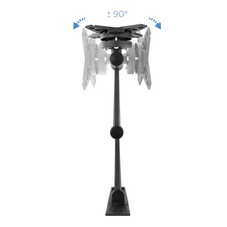 Kontrolsat - Suporte de Parede Articulado TooQ - 1 Ecrã - 13" / 27" - Preto - LP2323TN-B