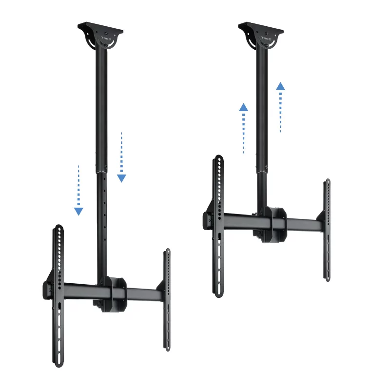 Kontrolsat - Suporte de Teto Extensível TooQ - 1 Ecrã - 37" / 70" - Preto - LPCE1170TSLI-B