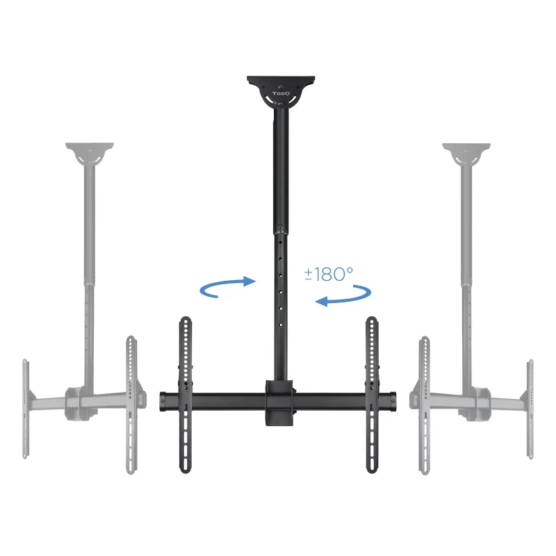 Kontrolsat - Suporte de Teto Extensível TooQ - 1 Ecrã - 37" / 70" - Preto - LPCE1170TSLI-B