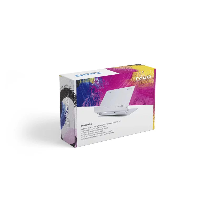 Kontrolsat - Suporte de Mesa TooQ - P/ Smartphone / Tablet - Cinza - PH0002-S